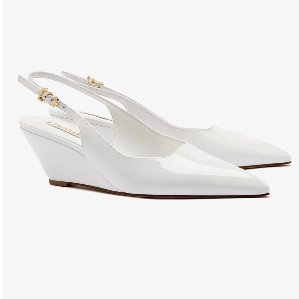 Larroude White Women's Shoes